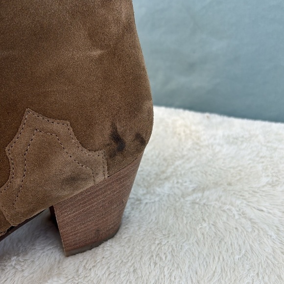 GUC Isabel Marant Brown Ankle Boots with Chunky Heel EU 41 - Picture 9 of 10